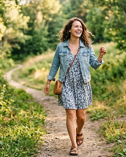 Skupina vadečih pri skupinski fitnes vadbi v svetlem studiu